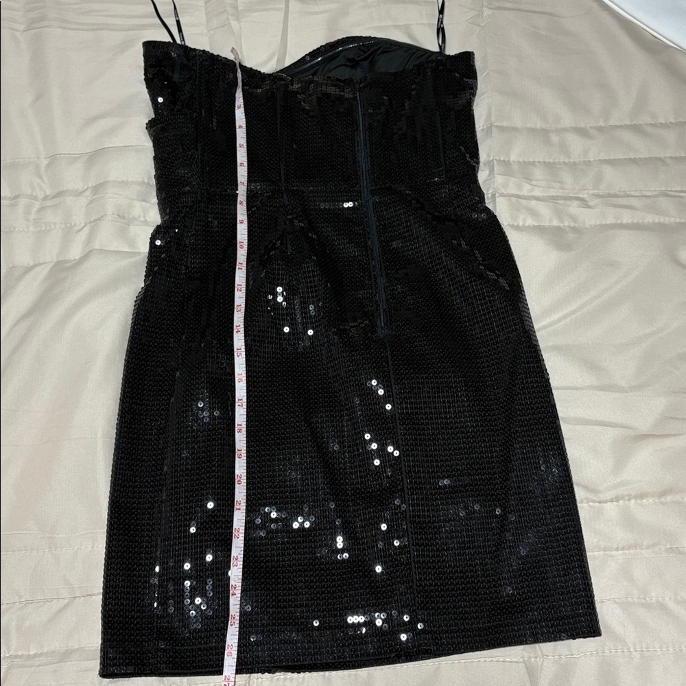 Forever 21 Black Sequin Party Dress - Picture 3 of 3